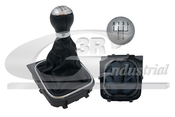 Fits 3RG 25761 VW GEAR KNOB: EOS, GOLF V, GOLF VI, JETTA III, SCIROCCO III