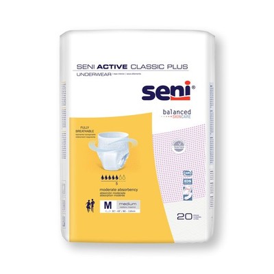 Seni Disposable Underwear Medium Moderate 40 Ct