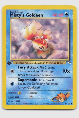 Gym Heroes #085/132 Misty's Goldeen (85)