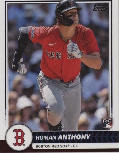 2026 Topps Now Roman Anthony Team USA WBC #USA12 Logo Refractor 