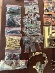 LEGO Pharaoh's Quest: Scorpion Pyramid (7327)  (7325) (7306) Lot amset Ra Anubis