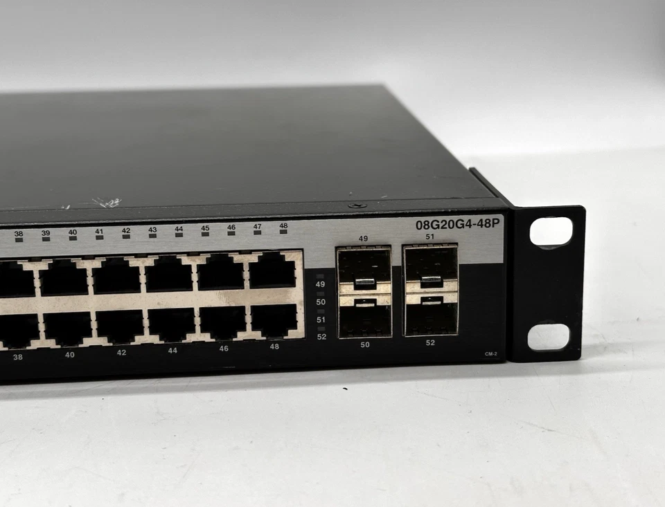 Enterasys 08G20G4-48P PoE Network Switch-No Charger - Image 3 of 4
