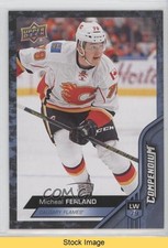 2016-17 Upper Deck Compendium Blue Micheal Ferland #344 READ 5kw