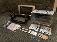 Alfa Romeo Mito Double Din Car Stereo Facia Fitting Kit CT23AR04 Silver 2008 on