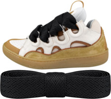 Fat Shoelaces for Lanvin Curb Thick Jumbo Flat Shoe Laces Replacement ...