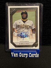 2021 Topps Gallery - Rookie Autographs Jorge Ona #RA-JO (AU, RC)