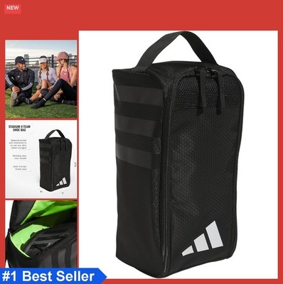 Shoe Bag Ventilated Zippered Pocket Webbing Handle Team Bag for Travel