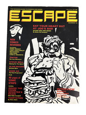 Escape Magazine #10 Guide to Comics 1986 Alan Moore Robert Williams Interview