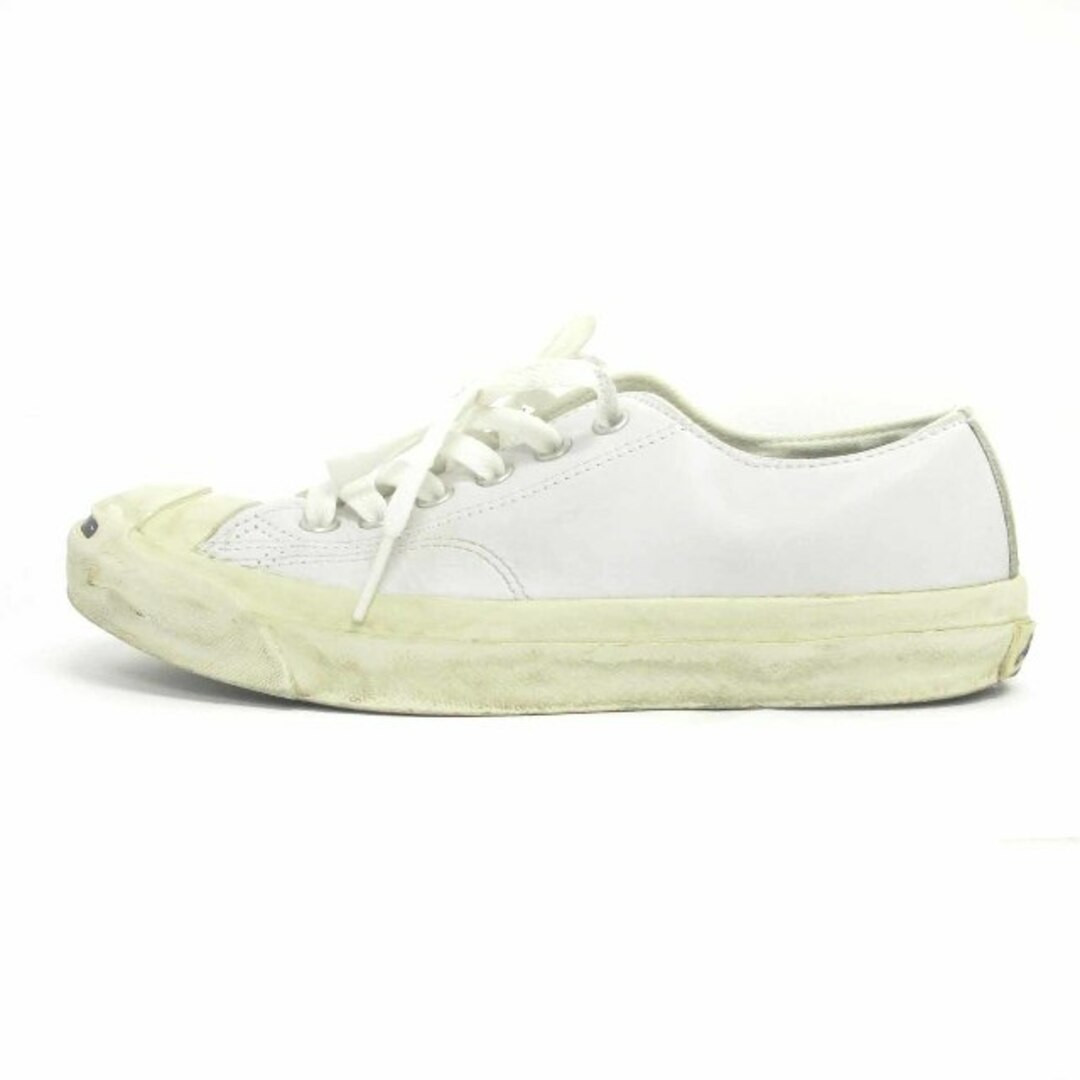 Converse Jack Purcell Sneaker Shoe Soft Leather 1B984 White 23cm 