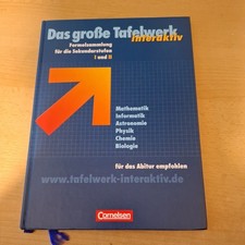 Das große Tafelwerk interaktiv Formelsammlung  Cornelsen ISBN 978-3-464-57143-9