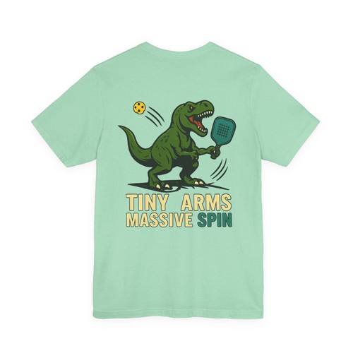 Paddle & Proper Pickleball T-Shirt Unisex - T-Rex Sports - Picture 26 of 33