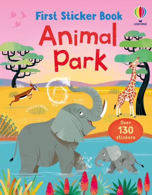 First Sticker Book Animal Park by Caroline Young (Paperback Book)