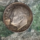 1964 10C Roosevelt Dime — photo 9