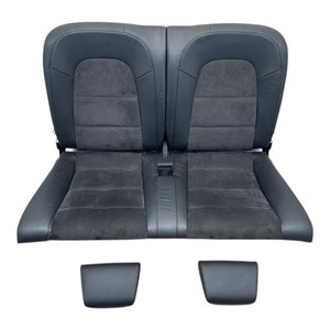 Rücksitzbank Rückbank Rücksitz Leder Alcantara Audi A3 Cabrio 8P schwarz N7U/JN