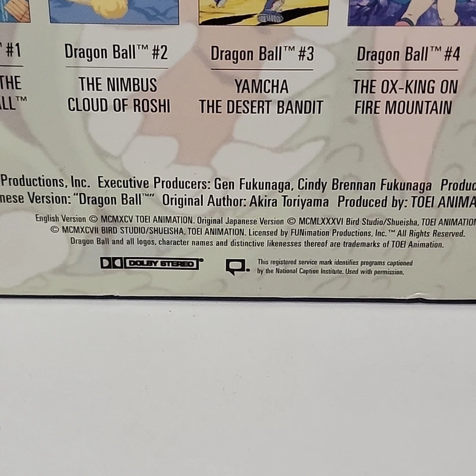 Dragon Ball The Saga of Goku Complete VHS Set - Rare- READ! - Image 3 of 4