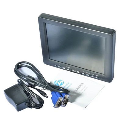 Industrial LCD 8-inch HD liquid crystal display, BNC, AV, HDMI, VGA mini monitor