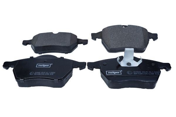 Plaquettes de frein Maxgear 19-0642 pour remplacer la friction Opel 09198688 usée