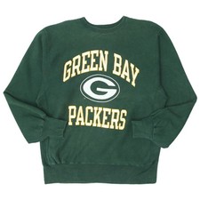 Vintage Champion Green Bay Packers Sweatshirt Reverse Weave XL Made In USA