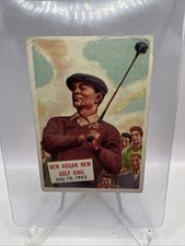 1954 Topps Scoop #129 Ben Hogan Ben Hogan New Golf King