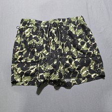 Karl Lagerfeld Paris Camouflage Drawstring Waist Shorts Women's Size XL