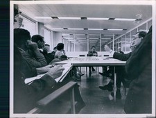 1964 Photo Richard Nixon Answers Questions From Herald Writers Politics 8X10