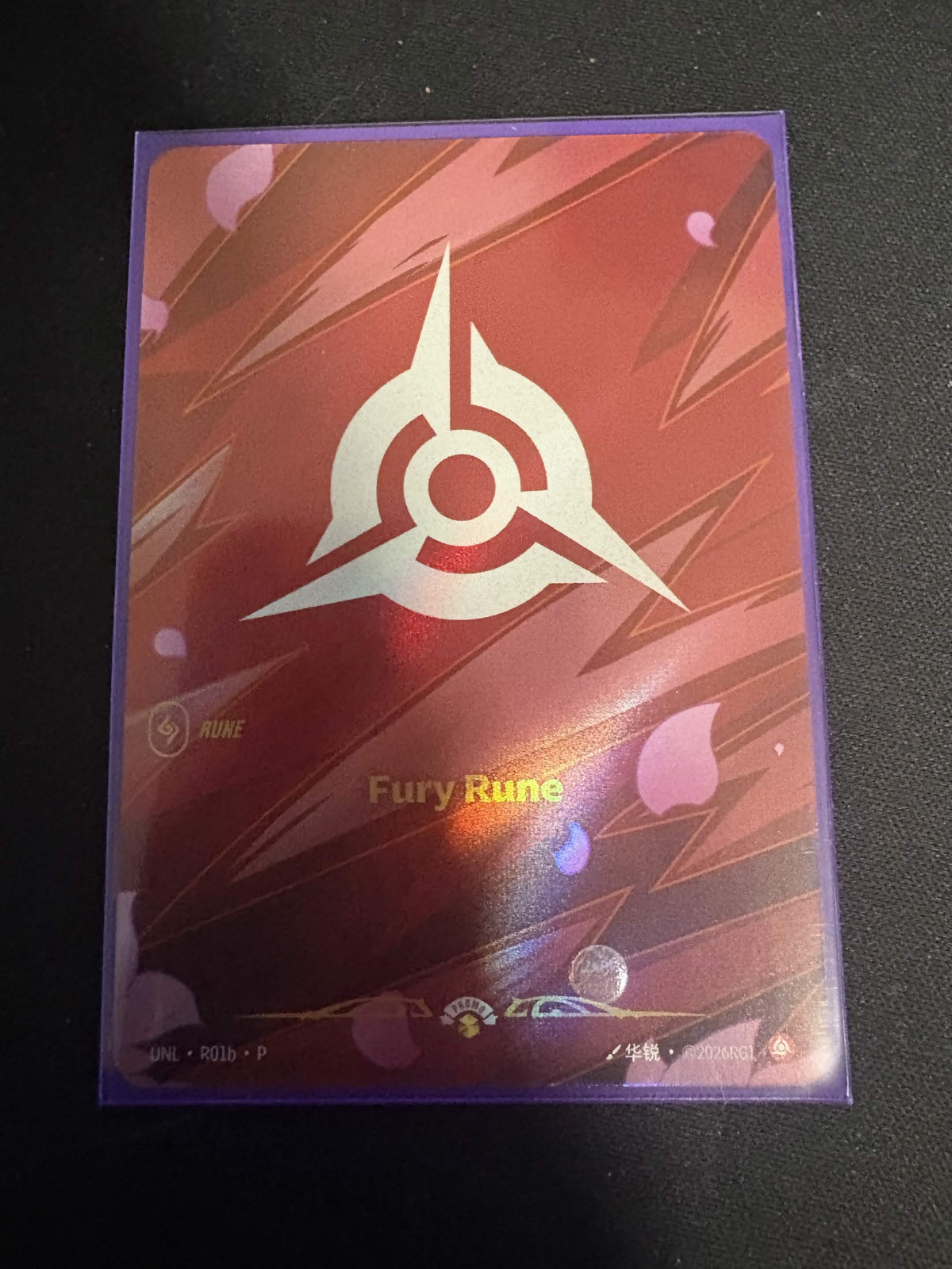 Fury Rune R01a Ven Fury Rune (R01b) R01B Promo Unleashed Riftbound Foil Near Mint | eBay