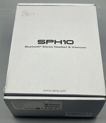 SENA SPH10 Handsfree Bluetooth Stereo Headset/Intercom - New Open Box