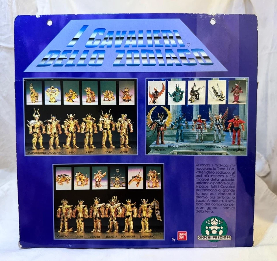 Cavalieri dello Zodiaco Acquarius Originale Giochi Preziosi Vintage Anni 80 - Immagine 2 di 4