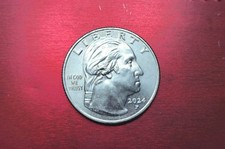 Moneta da 2024 P Quarter "In God We Trust" come nuova