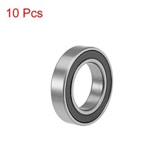 Deep Groove Ball Bearing Double Sealed Chrome Steel, 10pcs
