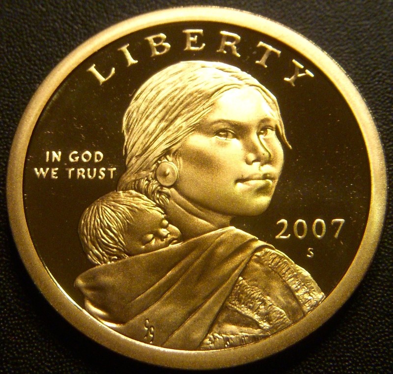 2007-S Sacagawea / Native American Proof Dollar - Nice Proof Coin