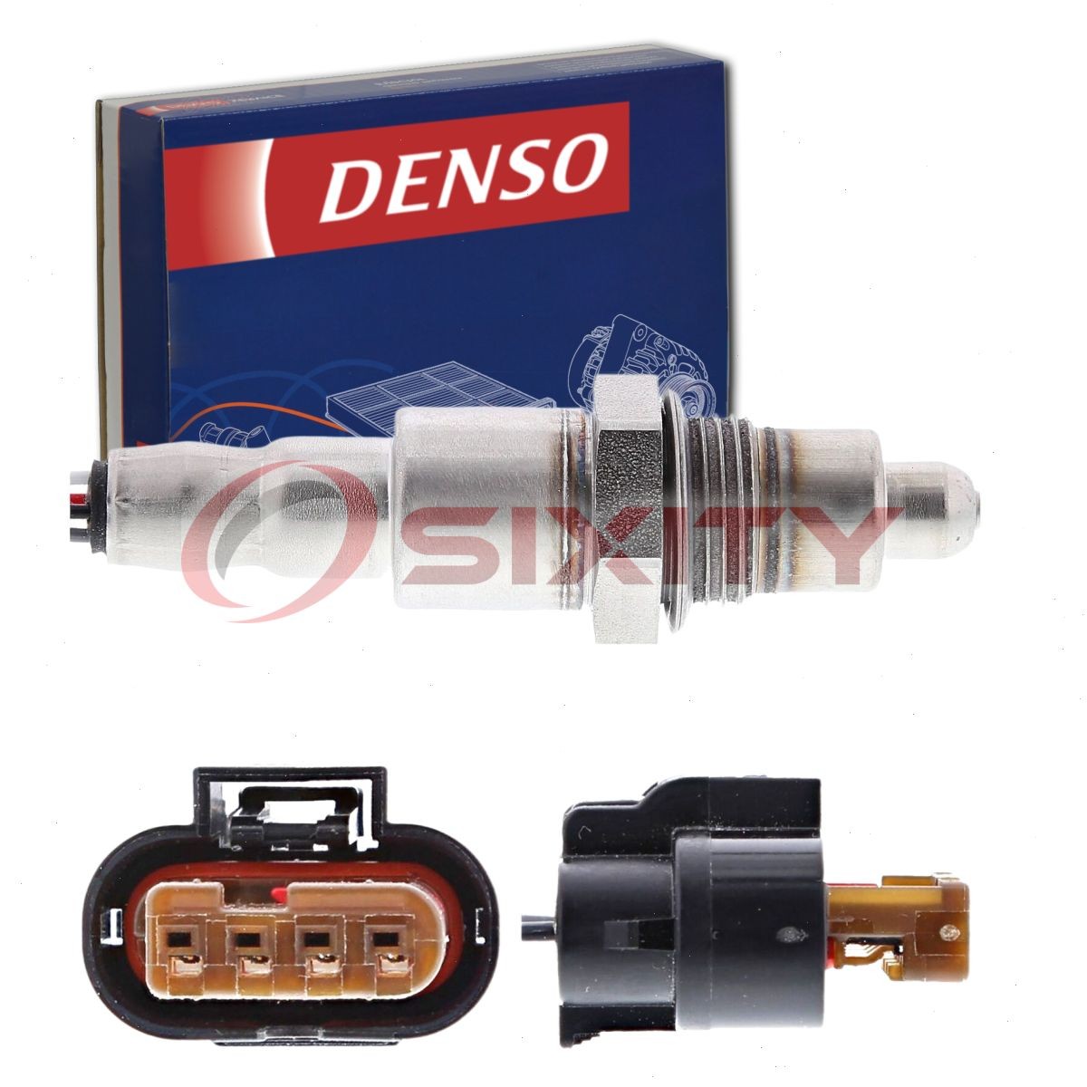 Denso Downstream Oxygen Sensor for 2015-2016 Ford Edge 2.0L L4 Exhaust qz