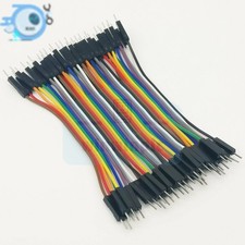 40pcs 10CM Dupont Male To Male Jumper Wire Ribbon Cable for Breadboard