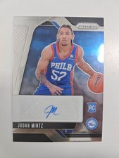 2025 Panini Prizm Judah Mintz Rookie Auto 76ers Autograph RC Card