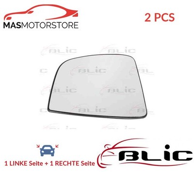 AUßENSPIEGEL SPIEGELGLAS PAAR BLIC 6102-02-1233944P 2PCS I NEU OE QUALITÄT