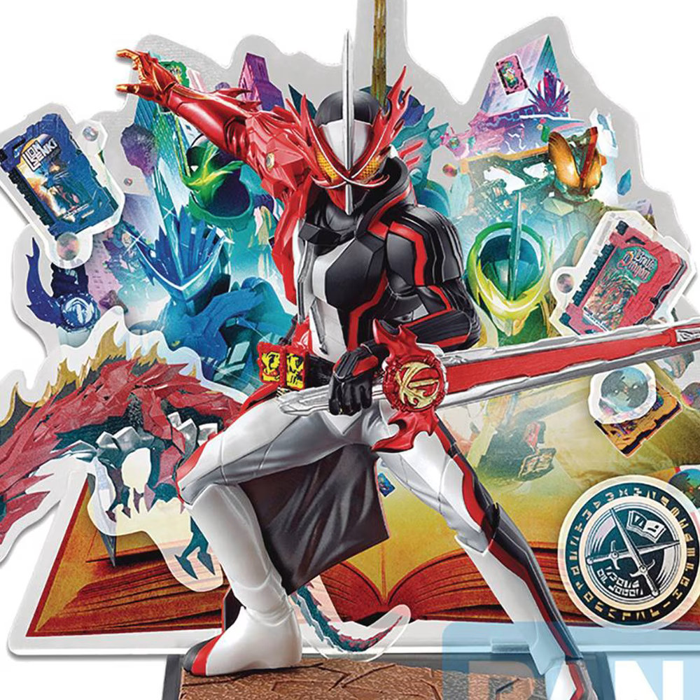 Figurine Kamen Rider Saber N°02 Legend par Ichiba pour collectionneurs
