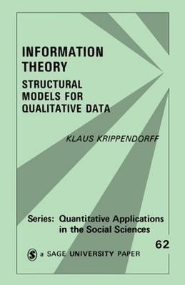 Information Theory : Structural Models for Qualitative Data Klaus