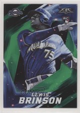 2017 Topps Fire Green 26/199 Lewis Brinson #84 07n0