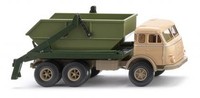 Wiking 067908 - 1/87 Absetzkipper (Henschel) - Beige - Neu