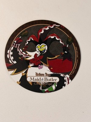 Helluva Boss Animate Maids and Butlers Paper Coaster Mammon