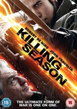 Killing Season DVD Robert De Niro John Travolta Milo Ventimiglia UK IMPORT 