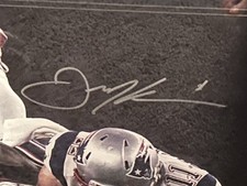 Julian Edelman Signed Super Bowl 51 Catch New England Patriots Auto JSA 23x27
