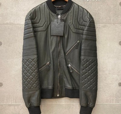 Philipp Plein Totenkopf Biker Lederjacke Blouson B01651 148410442