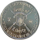 2022 Sons of Liberty 1 Troy Oz Silver Coin w COA