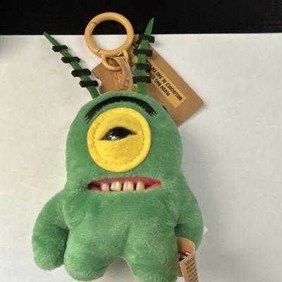 Fugglers x SpongeBob SquarePants Mini Plush Bag Charm Keychain, Green 