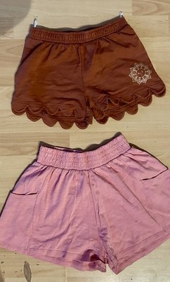 2er-Set Shorts für Mädchen   Gr. 128 (Next & C&A)   