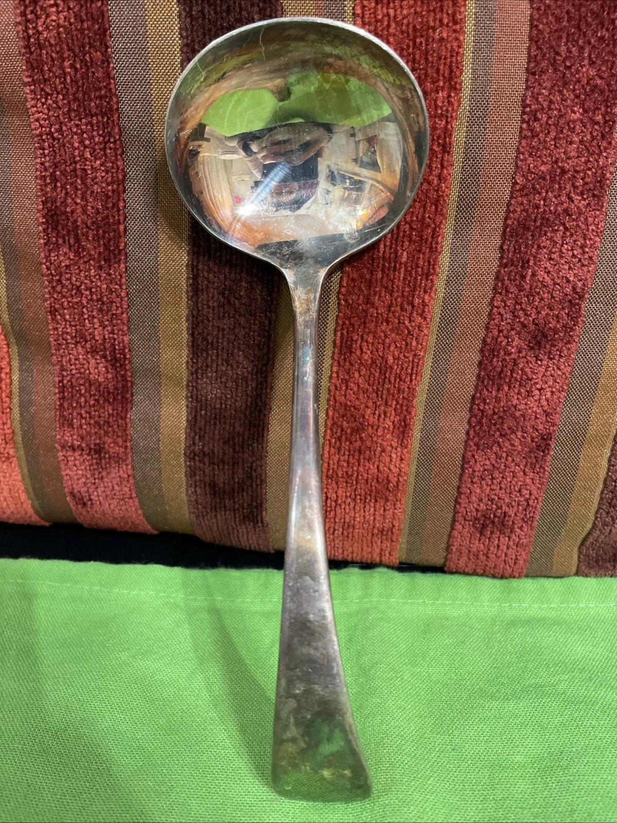 Antique Vintage Silver Plate Serving Ladle Long EPNS A1 Sheffield England