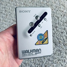 Sony EX672 Walkman Cassette Player, Excellent Silver  Working  1541
