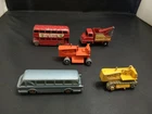 MATCHBOX LESNEY LOT OF FIVE MODELS INC THAMES TRADER WRECK TRUCK--Y660