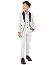 Stacy Adams SBT282/09 Boys Tuxedo Cream